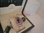 Rolex replica pearlmaster oro giallo red blue orologio replica copia imitazione 4us268 - immagine 7