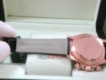 Rolex replica daytona vip pelle chocolate ceramichon bezel rose gold orologio replica copia imitazione 4us465 - immagine 15