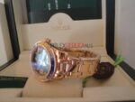 Rolex replica pearlmaster oro giallo yellow blue orologio replica copia imitazione 4us267 - immagine 13