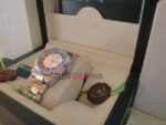 Rolex replica datejust acciaio oyster bicolor black orologio replica copia imitazione 4us244 - immagine 7