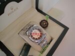 Rolex replica datejust acciaio oyster bicolor black orologio replica copia imitazione 4us244