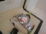 Rolex replica datejust acciaio oyster bicolor black orologio replica copia imitazione 4us244 - immagine 6