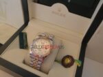 Rolex replica datejust acciaio oro centenario jubilèè orologio replica copia imitazione 4us258 - immagine 7
