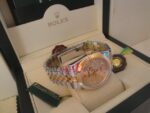 Rolex replica datejust acciaio oro centenario jubilèè orologio replica copia imitazione 4us258 - immagine 4