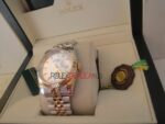 Rolex replica datejust acciaio oro argentèè barrette orologio replica copia imitazione 4us252 - immagine 7