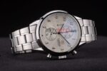 Tag-Heuer replica gran carrera chrono classic acciaio white dial imitazione replica orologio 4us287 - immagine 5