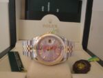 Rolex replica datejust acciaio oro argentèè barrette orologio replica copia imitazione 4us252