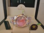 Rolex replica datejust acciaio oro argentèè barrette orologio replica copia imitazione 4us252 - immagine 3