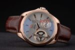 Tag-Heuer replica gran carrera pendulum rose gold white dial dial imitazione replica orologio 4us289 - immagine 6