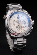 Tag-Heuer replica gran carrera chrono calibre 38 acciaio imitazione replica orologio 4us290 - immagine 3