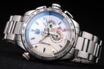 Tag-Heuer replica gran carrera chrono calibre 38 acciaio imitazione replica orologio 4us290 - immagine 5