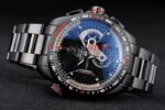 Tag-Heuer replica gran carrera chrono calibre 38 pro-hunter pvd imitazione replica orologio 4us292 - immagine 6