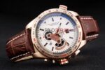 Tag-Heuer replica gran carrera chrono calibre 36 rose gold imitazione replica orologio 4us293 - immagine 5
