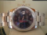 Rolex replica datejust acciaio oyster blue roman orologio replica copia imitazione 4us236
