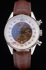 Tag-Heuer replica gran carrera chrono bicolor imitazione replica orologio 4us294 - immagine 4