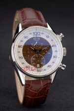 Tag-Heuer replica gran carrera chrono bicolor imitazione replica orologio 4us294 - immagine 3