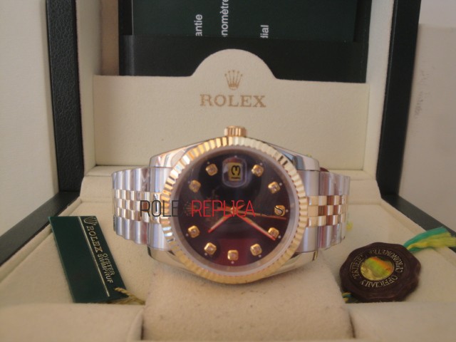 virtuemart_product_256rolex-replica-orologi-imitazione-rolex-replica-orologio57 Rolex replica datejust acciaio oro blu brillantini jubilèè orologio replica copia imitazione 4us256 - immagine 1