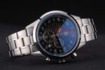 Tag-Heuer replica gran carrera chrono acciaio precision imitazione replica orologio 4us297 - immagine 5