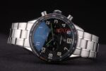 Tag-Heuer replica gran carrera chrono acciaio mclaren black dial imitazione replica orologio 4us298 - immagine 6