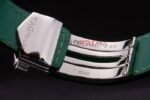 Tag-Heuer replica gran carrera chrono mclaren black dial strip rubber imitazione replica orologio 4us299 - immagine 8