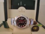 Rolex replica datejust acciaio oyster black centenario orologio replica copia imitazione 4us239