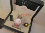 Rolex replica datejust acciaio rose gold lady oyster orologio replica copia imitazione 4us283 - immagine 5