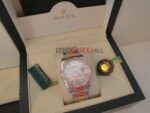 Rolex replica datejust acciaio rose gold lady oyster orologio replica copia imitazione 4us283 - immagine 8
