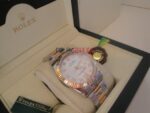 Rolex replica datejust acciaio rose gold lady oyster orologio replica copia imitazione 4us283 - immagine 7