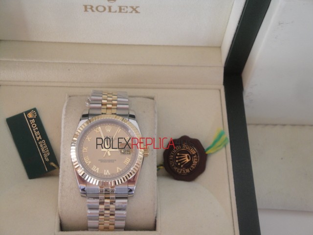 virtuemart_product_276rolex-replica-orologi-imitazione-rolex-replica-orologio Rolex replica datejust acciaio oro gold dial roman jubilèè orologio replica copia imitazione 4us224 - immagine 1