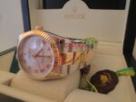 Rolex replica datejust acciaio rose gold lady oyster orologio replica copia imitazione 4us283 - immagine 3