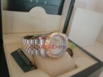 Rolex replica datejust acciaio oro gold dial roman jubilèè orologio replica copia imitazione 4us224 - immagine 10
