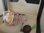Rolex replica datejust acciaio oro gold dial roman jubilèè orologio replica copia imitazione 4us224 - immagine 12