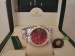 Rolex replica datejust acciaio oro blu roman jubilèè orologio replica copia imitazione 4us257