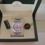 Rolex replica datejust acciaio oyster white roman orologio replica copia imitazione 4us250