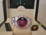 Rolex replica datejust acciaio oyster blu barrette orologio replica copia imitazione 4us233