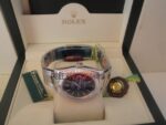 Rolex replica datejust acciaio oyster blu barrette orologio replica copia imitazione 4us233 - immagine 3