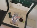Rolex replica datejust acciaio bicolor black jubilèè orologio replica copia imitazione 4us228 - immagine 3