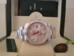 Rolex replica datejust acciaio madreperla brillantini oyster orologio replica copia imitazione 4us242 - immagine 3