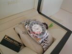 Rolex replica datejust acciaio bicolor black jubilèè orologio replica copia imitazione 4us228 - immagine 6