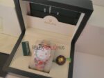 Rolex replica datejust acciaio oro madreperla barrette oyster orologio replica copia imitazione 4us261 - immagine 5