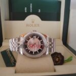 Rolex replica datejust acciaio bicolor black jubilèè orologio replica copia imitazione 4us228