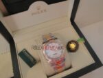 Rolex replica datejust acciaio oro madreperla barrette oyster orologio replica copia imitazione 4us261 - immagine 6
