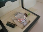 Rolex replica datejust acciaio argentèè roman jubilèè orologio replica copia imitazione 4us226 - immagine 5