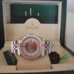 Rolex replica datejust acciaio argentèè bicolor jubilèè orologio replica copia imitazione 4us227