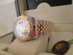 Rolex replica datejust acciaio oro bicolor jubilèè orologio replica copia imitazione 4us254 - immagine 5