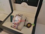 Rolex replica datejust acciaio oro madreperla brillantini oyster orologio replica copia imitazione 4us262 - immagine 6