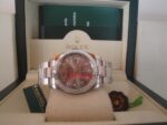 Rolex replica datejust acciaio oyster argentèè brillantini orologio replica copia imitazione 4us238