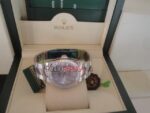 Rolex replica datejust acciaio oyster argentèè brillantini orologio replica copia imitazione 4us238 - immagine 4