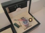 Rolex replica datejust acciaio black barrette oyster orologio replica copia imitazione 4us229 - immagine 6