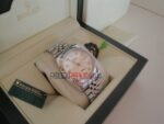 Rolex replica datejust acciaio centenario jubilèè orologio replica copia imitazione 4us240 - immagine 5